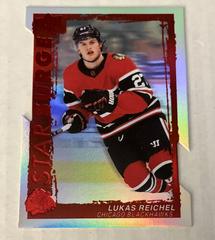 Lukas Reichel [Red Die Cut] #SS-16 Hockey Cards 2023 Upper Deck Star Surge Prices