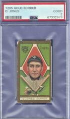 David Jones Baseball Cards 1911 T205 Gold Border Prices