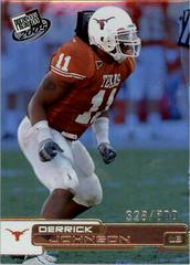 Derrick Johnson [Reflector] Football Cards 2005 Press Pass Prices