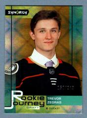 Trevor Zegras [Gold] Hockey Cards 2021 Upper Deck Synergy Rookie Journey Draft Prices
