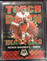 Patrick Mahomes II [Reactive Green] #TM8 Football Cards 2020 Panini Mosaic Touchdown Masters Prices