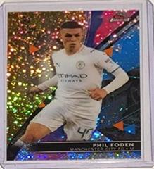 Phil Foden [Gold Speckle] #3 Soccer Cards 2021 Topps Finest UEFA Champions League Prices