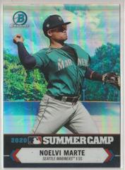 Noelvi Marte [Atomic] #SC-20 Baseball Cards 2021 Bowman Chrome 2020 Summer Camp Prices