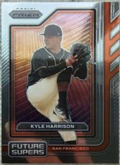 Kyle Harrison Baseball Cards 2023 Panini Prizm Future Supers Prices