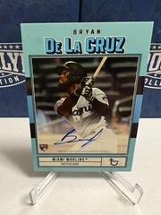 Bryan De La Cruz [Blue] Baseball Cards 2022 Topps Brooklyn Collection Autographs Prices