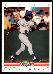 Leon Glenn #284 Baseball Cards 1992 Classic Best Prices