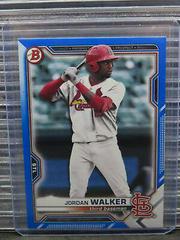 Jordan Walker [Blue] #BP-146 Baseball Cards 2021 Bowman Paper Prospects Prices