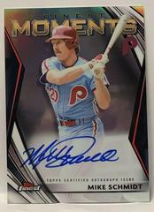 Mike Schmidt Baseball Cards 2021 Topps Finest Moments Autographs Prices