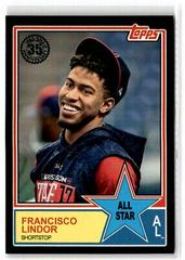 Francisco Lindor [Black] #8 Baseball Cards 2018 Topps 1983 Baseball All Stars Prices
