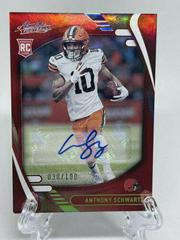 Anthony Schwartz #128 Football Cards 2021 Panini Absolute Prices