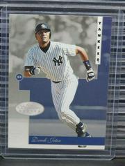 Derek Jeter #67 Baseball Cards 1996 Leaf Signature Prices