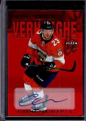 Carter Verhaeghe [Red Foil Autograph] #67 Hockey Cards 2021 Ultra Prices