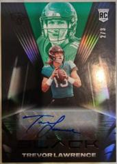 Trevor Lawrence [Autograph Emerald] Football Cards 2021 Panini Black Prices