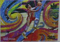 Trae Young [Jade] #8 Basketball Cards 2022 Panini Court Kings Artistry in Motion Prices