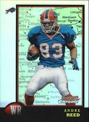 Andre Reed [Interstate] #138 Football Cards 1998 Bowman Chrome Prices