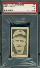 Waite Hoyt Baseball Cards 1923 Maple Crispette Prices