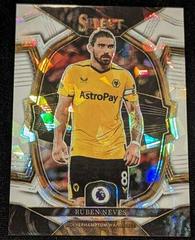 Ruben Neves [White Ice] Soccer Cards 2022 Panini Select Premier League Prices