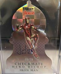 Iron Man [Auto] #CP-13 Marvel 2022 Ultra Avengers Checkmate Prices
