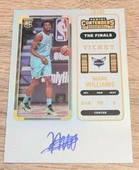 Mark Williams [Autograph The Finals Ticket] #136 Basketball Cards 2022 Panini Contenders Prices