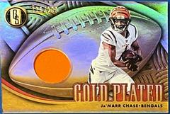 Ja'Marr Chase #GP-JCH Football Cards 2022 Panini Gold Standard Plated Prices