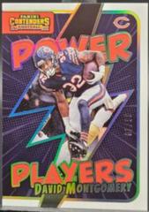 David Montgomery [Silver] #PWR-DMO Football Cards 2022 Panini Contenders Power Players Prices