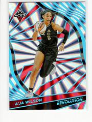 A'ja Wilson [Sunburst] #31 Basketball Cards 2022 Panini Revolution WNBA Prices