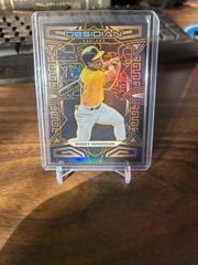 Rickey Henderson [Orange] Baseball Cards 2023 Panini Chronicles Obsidian Prices