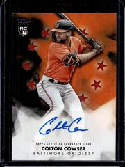 Colton Cowser [Red] #BSA-CC Baseball Cards 2024 Topps Baseball Stars Autograph Prices