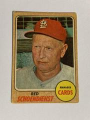 Red Schoendienst #294 Baseball Cards 1968 Venezuela Topps Prices