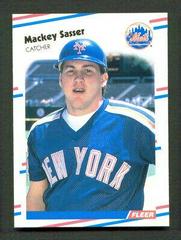 Mackey Sasser #U-106 Baseball Cards 1988 Fleer Update Glossy Prices