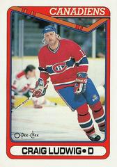 Craig Ludwig #412 Hockey Cards 1990 O-Pee-Chee Prices