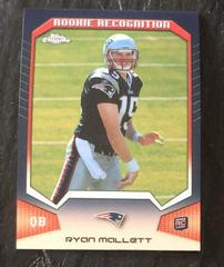Ryan Mallett Football Cards 2011 Topps Chrome Rookie Recognition Prices