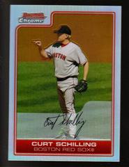 Curt Schilling [Gold Refractor] #10 Baseball Cards 2006 Bowman Chrome Prices