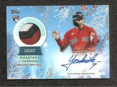 Masataka Yoshida [Silver] #HAC-MY Baseball Cards 2023 Topps Holiday Autographs Prices