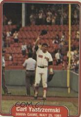 Carl Yastrzemski #633 Baseball Cards 1982 Fleer Prices