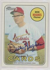 Dick Hughes #DH Baseball Cards 2018 Topps Heritage Real One Autographs Prices