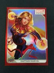 Captain Marvel [Red Rainbow] #15 Marvel 2023 Upper Deck Platinum Prices