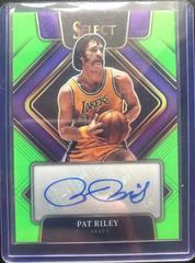 Pat Riley [Green Prizm] Basketball Cards 2021 Panini Select Signatures Prices