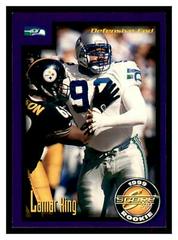Lamar King #S-56 Football Cards 1999 Panini Score Supplemental Prices