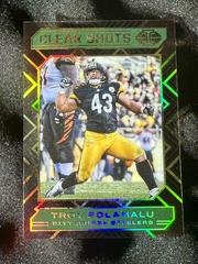 Troy Polamalu [Green] Football Cards 2020 Panini Illusions Clear Shots Prices