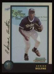 Adrian Beltre [Refractor] Baseball Cards 1998 Bowman Chrome International Prices