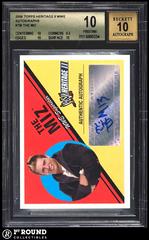 The Miz Wrestling Cards 2006 Topps Heritage II WWE Autographs Prices
