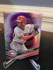 Elly De La Cruz [Purple] Baseball Cards 2022 Bowman's Best Top Prospects Prices