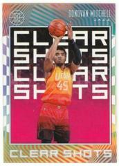 Donovan Mitchell [Pink] Basketball Cards 2019 Panini Illusions Clear Shots Prices