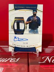 Riley Greene [Gold] Baseball Cards 2022 Panini National Treasures Material Signatures Prices