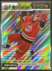 Sebastian Aho Hockey Cards 2022 Upper Deck Synergy Star Of The Show Prices