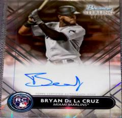 Bryan De La Cruz [Rose Gold] Baseball Cards 2022 Bowman Sterling Rookie Autographs Prices