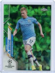Kevin De Bruyne [Green Refractor] #19 Soccer Cards 2019 Topps Chrome UEFA Champions League Prices