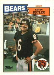 Kevin Butler #12 Football Cards 1987 Topps American UK Prices