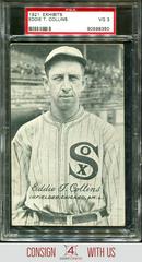 Eddie T. Collins Baseball Cards 1921 Exhibits Prices